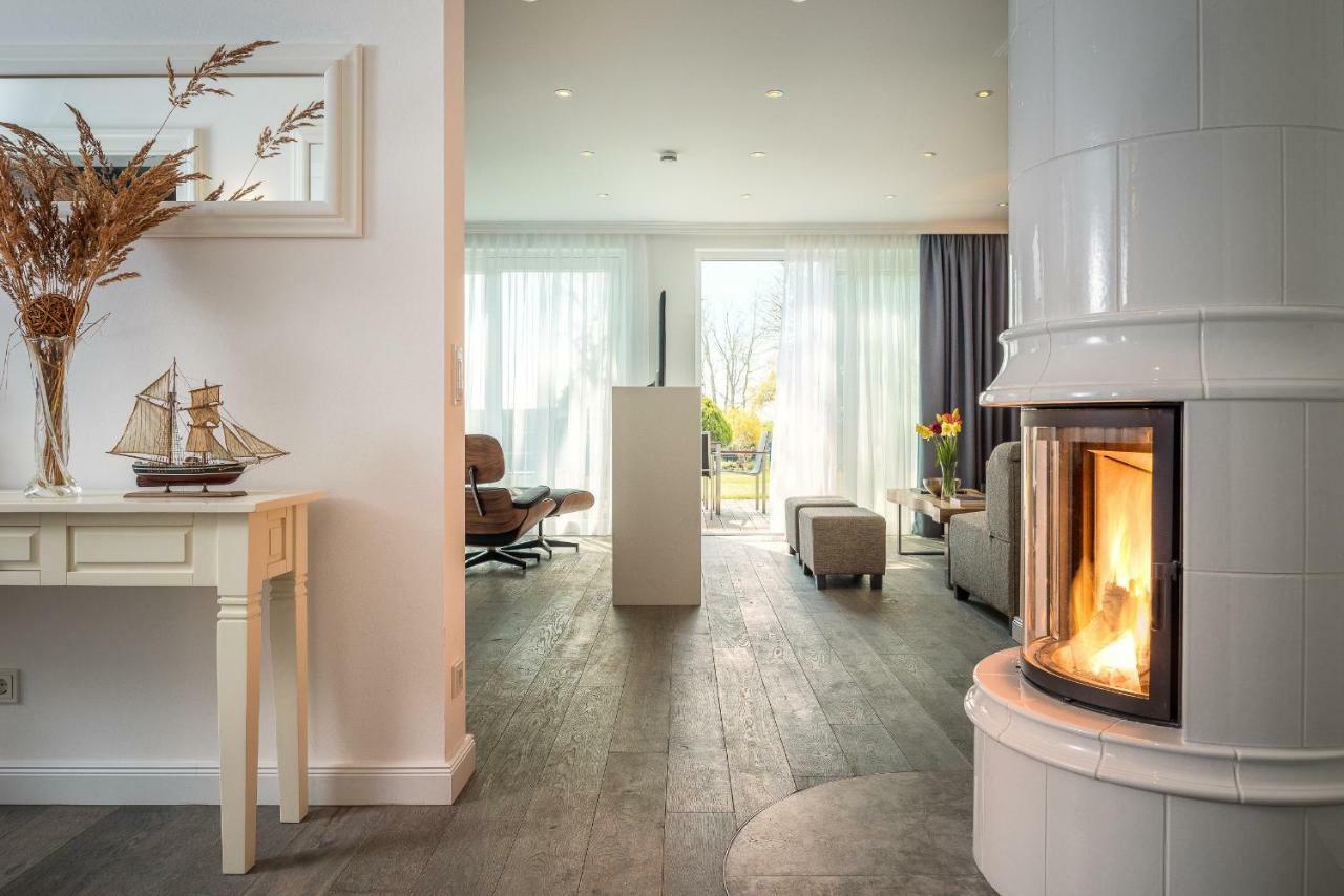 Villa Lotsenhaeuser Ruegen - Luxus Ferienhaus - 3 Schlafzimmer - Sauna - Dachterrasse Mit Boddenblick Breege Buitenkant foto