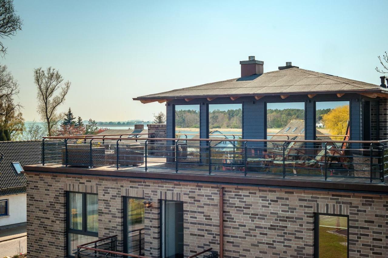 Villa Lotsenhaeuser Ruegen - Luxus Ferienhaus - 3 Schlafzimmer - Sauna - Dachterrasse Mit Boddenblick Breege Buitenkant foto